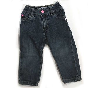 Carter's Denim Blue Jeans Toddler Girls Size - 12m